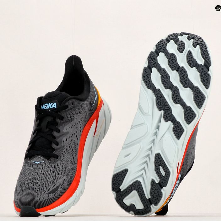 Pantofi de alergare pentru bărbați HOKA Clifton 8 gri 1119393-ACTL 17