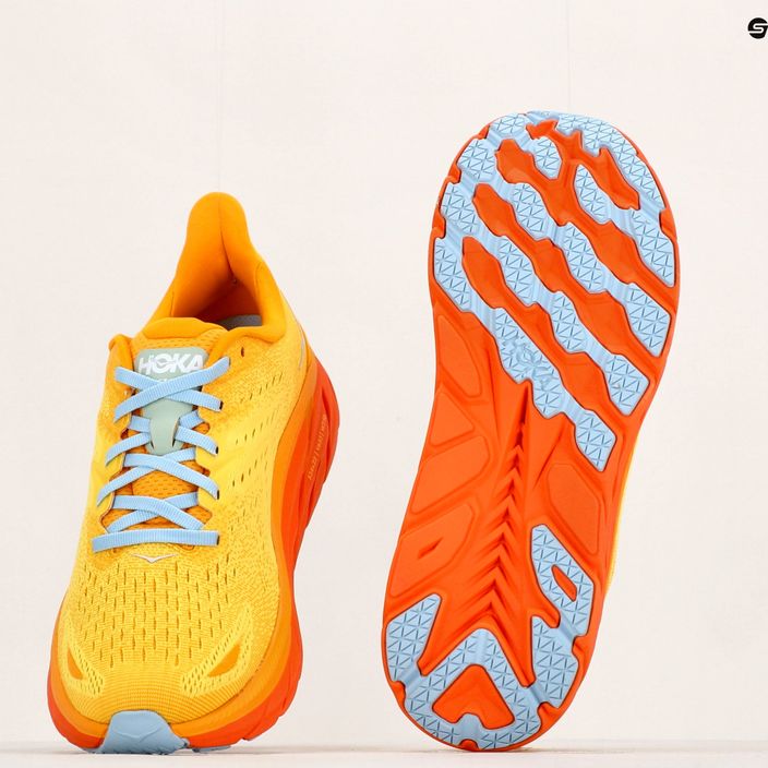 Pantofi de alergare pentru bărbați HOKA Clifton 8 galben 1119393-RYMZ 16