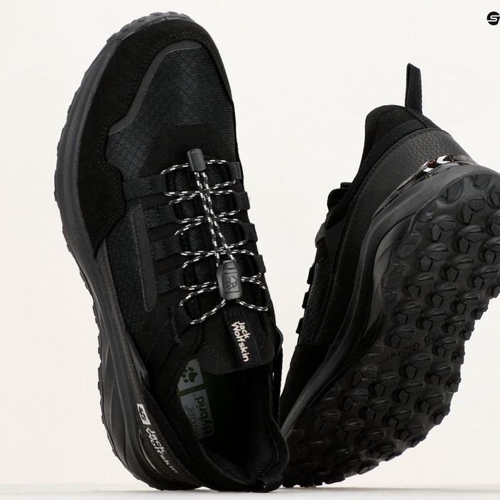 Jack Wolfskin cizme de drumeție pentru bărbați Dromoventure Athletic Low negru 4057011_6000_110 12