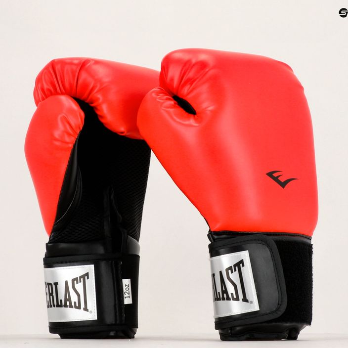 Everlast Pro Style 2 mănuși de box roșii EV2120 RED 9
