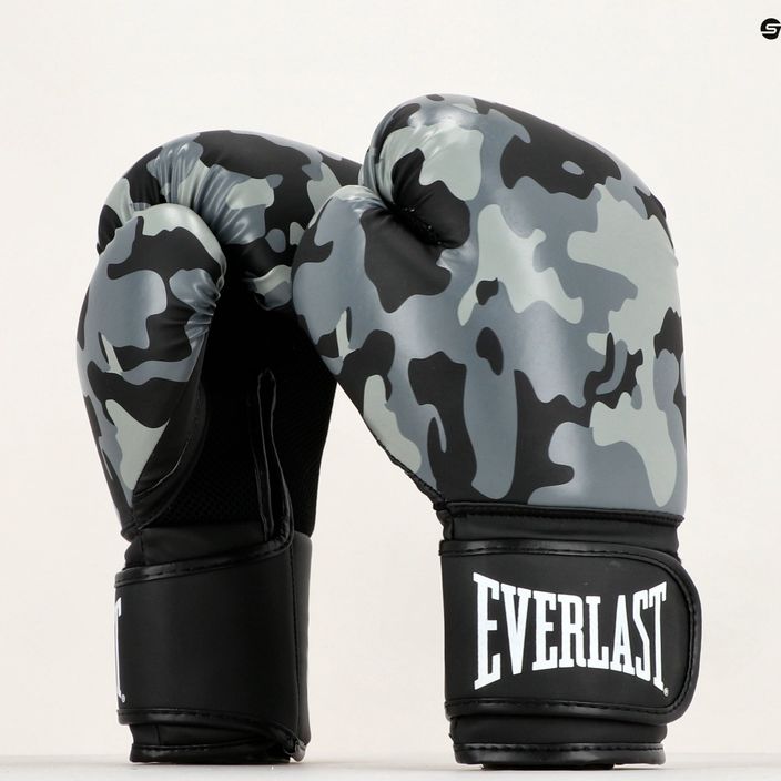 Everlast Spark Spark mănuși de box gri EV2150 GRY CAMO 9