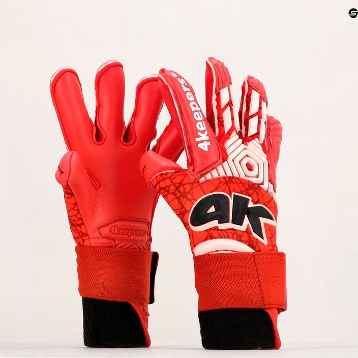 4Keepers Neo Rodeo Rf2G Jr mănuși de portar pentru copii roșu 10