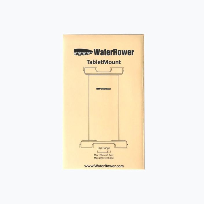 Suport de tabletă pentru aparat de vâslit cu apă WaterRower, negru, CZW-WR-651-L 6