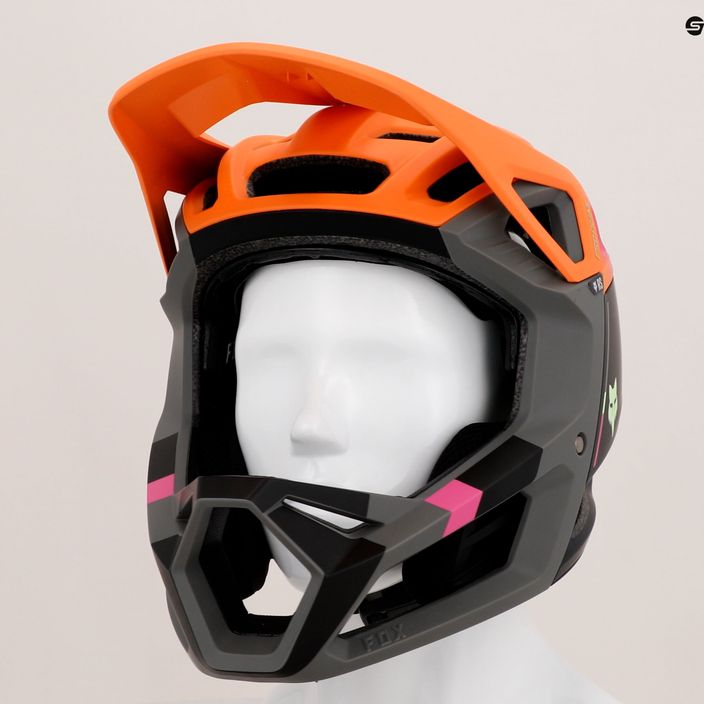 Cască de bicicletă Fox Racing Proframe RS CLYZO negru-portocaliu 30920_009 13