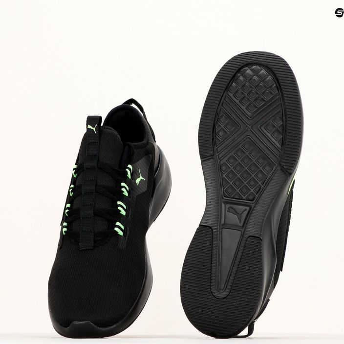 Pantofi de alergare pentru bărbați PUMA Retaliate 2 negru-verde 376676 23 13