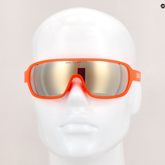Ochelari de protecție pentru bicicletă POC Do Blade fluorescent orange translucent/clarity road gold 6