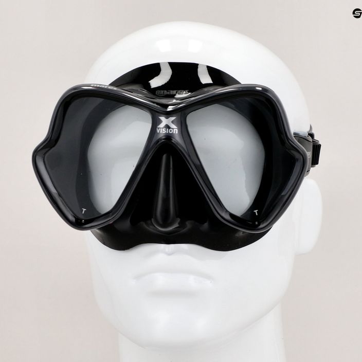 Mască de scufundări Mares X-Vision negru 411053 8