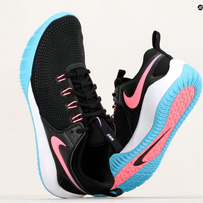 Nike Air Zoom Hyperace 2 LE pantofi de volei negru / roz DM8199-064 10