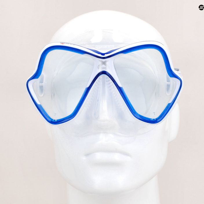 Mască de scufundări Mares X-Vision albastru transparent 411053 8
