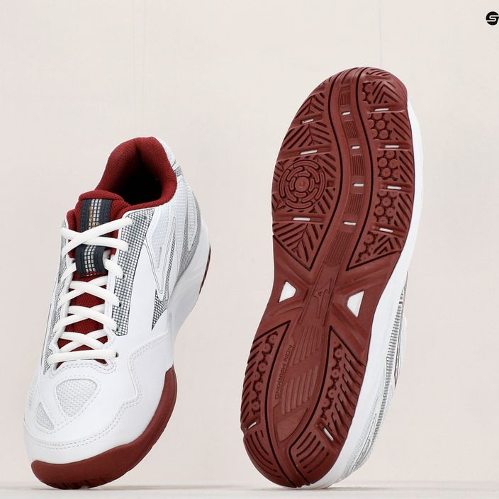 Pantofi de tenis pentru femei Mizuno Break Shot 4 AC alb 61GA232664 14