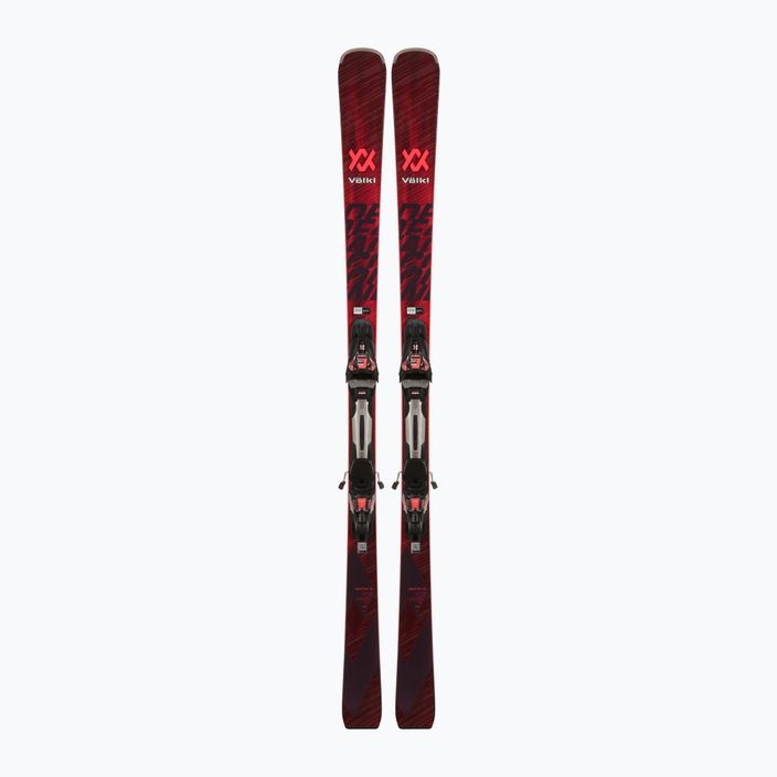 Völkl Deacon 74+RMotion2 12GW schi alpin negru/roșu 121151/6877T1.VR
