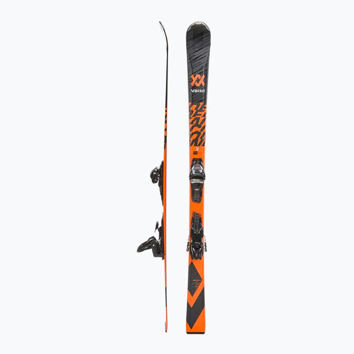 Schi alpin Völkl Deacon XT + vMotion 10 GW negru/portocaliu negru/oranj 2