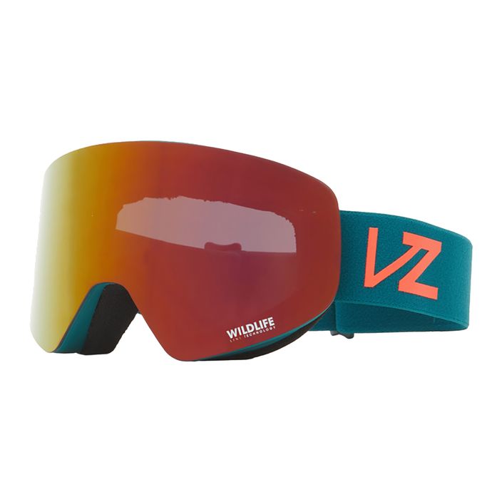 Ochelari de snowboard VonZipper Encore verde AZYTG00114 6