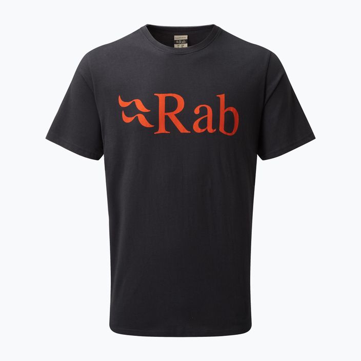 Tricou pentru bărbați Rab Stance Logo beluga 3