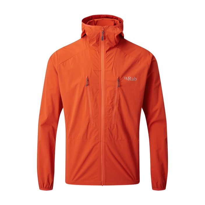 Rab Borealis  jachetă softshell pentru bărbați  portocalie QWS-35-FC-S 2