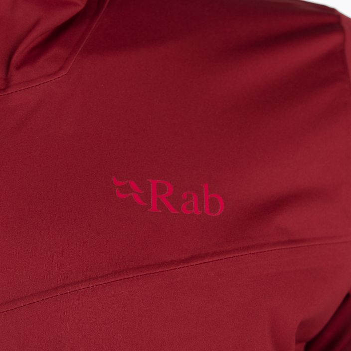 Rab Kinetic 2.0 jachetă de ploaie pentru bărbați roșu QWG-74 5