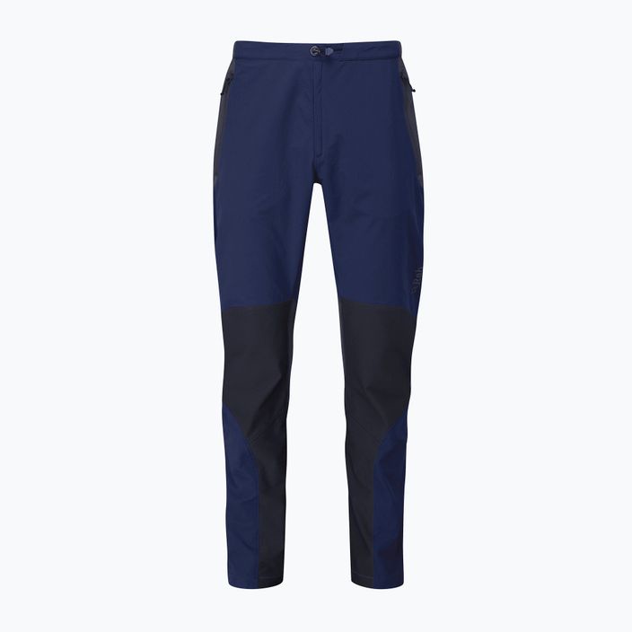 Pantaloni de trekking pentru bărbați Rab Torque albastru marin QFU-69 8