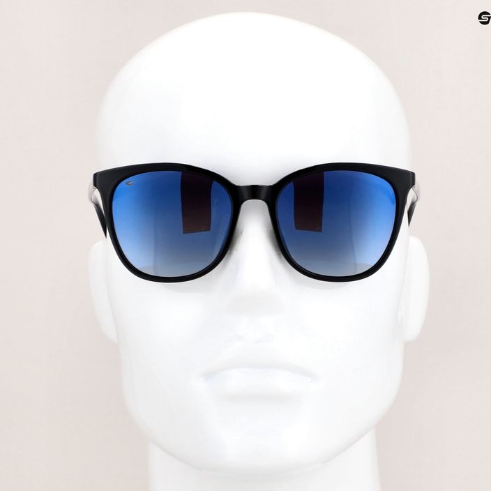 Ochelari de soare pentru femei GOG Lao fashion negru / oglindă albastră E851-3P 10