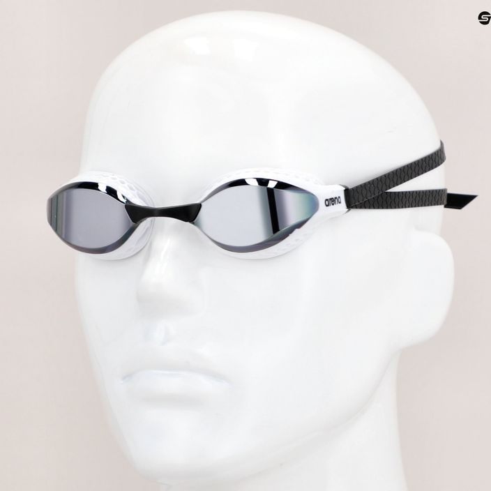 Ochelari de înot Arena Air-Speed Mirror negru și alb 003151 7