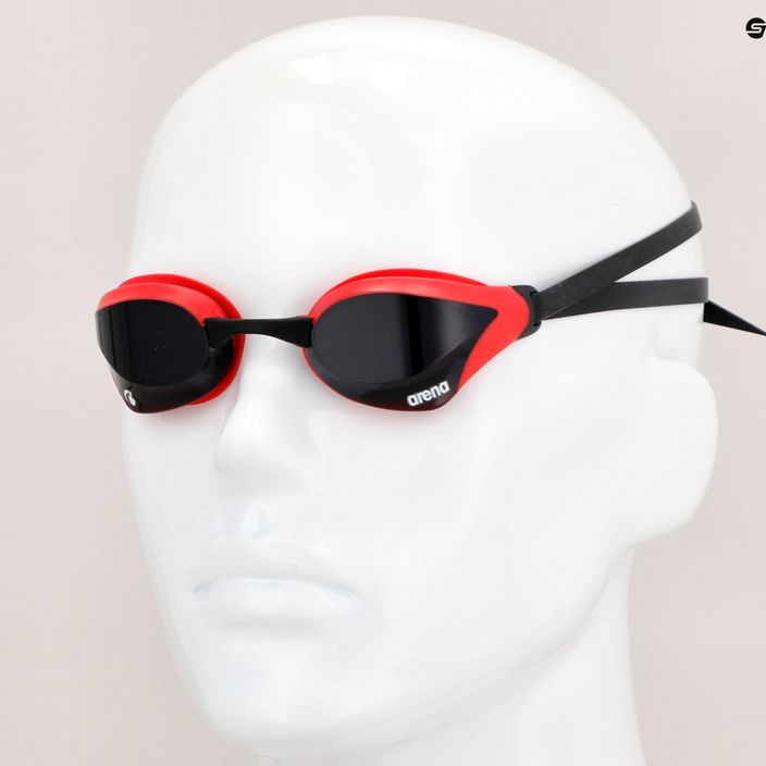 Ochelari de înot Arena Cobra Core Swipe fum/roșu 003930/450 9