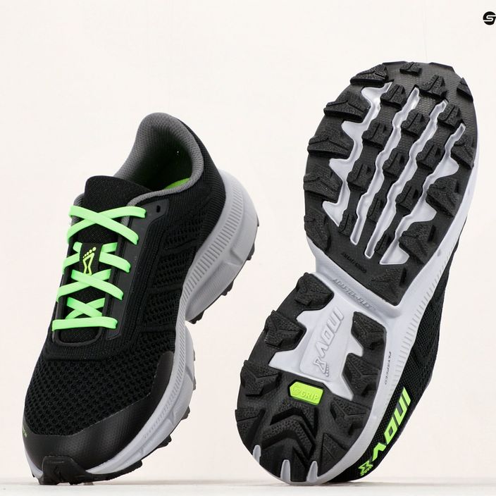 Pantofi de alergare pentru bărbați Inov-8 Trailfly Ultra G 280 negru 001077-BKGYGR 13