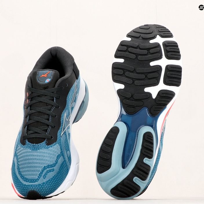 Pantofi de alergare pentru bărbați Mizuno Wave Ultima 14 albastru J1GC231801 10