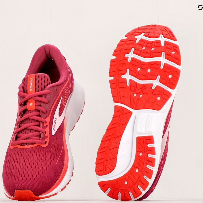 Brooks Trace 2 pantofi de alergare pentru femei roșu 1203751B630 11