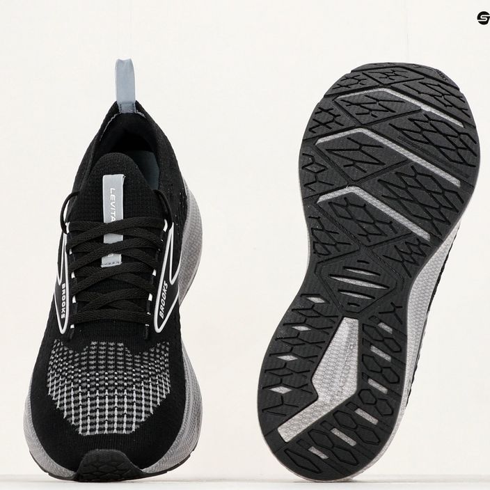 Brooks Levitate StealthFit 6 bărbați pantofi de alergare negru 1103971D046 17