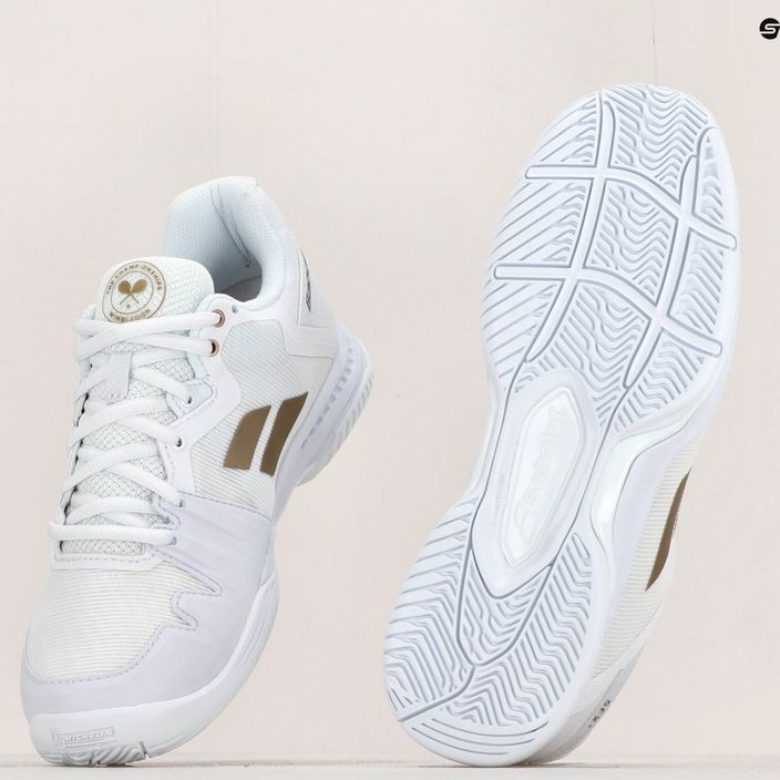 Babolat pantofi de tenis pentru femei SFX3 All Court Wimbledon alb 31S23885 17