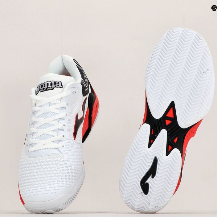 Joma T.Ace 2302, pantofi de tenis pentru bărbați, alb și roșu TACES2302P 13