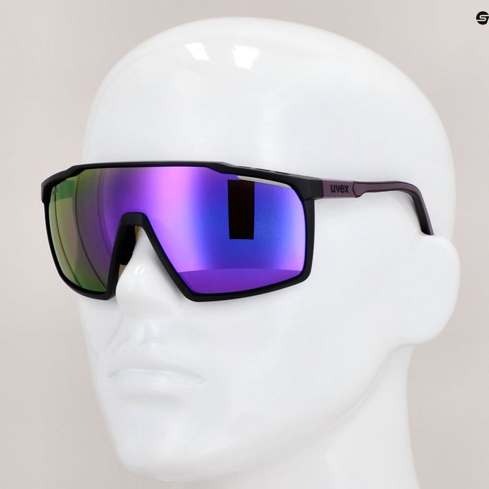 Ochelari de soare UVEX Mtn Perform negru violet mat/miriu violet 53/3/039/2116 11