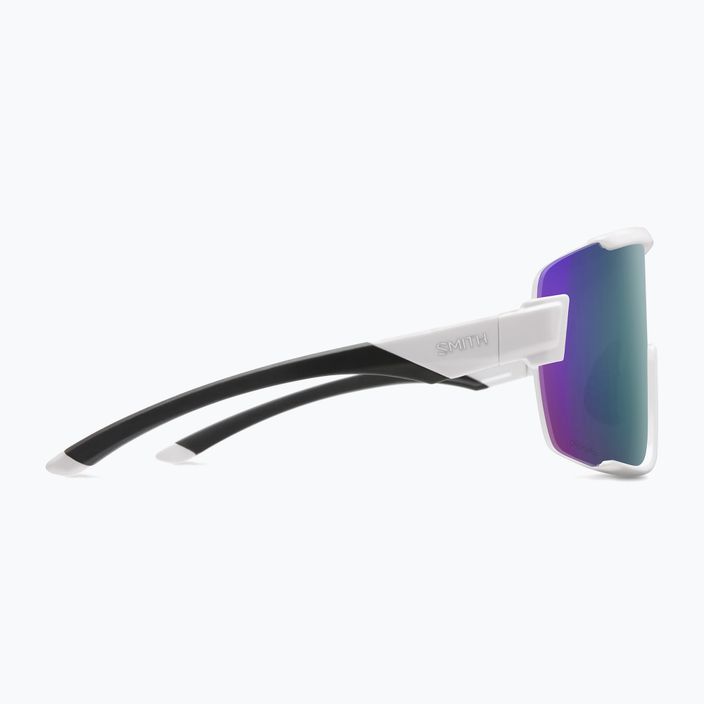 Ochelari de soare cu oglindă Smith Wildcat alb/color violet cromatic 3