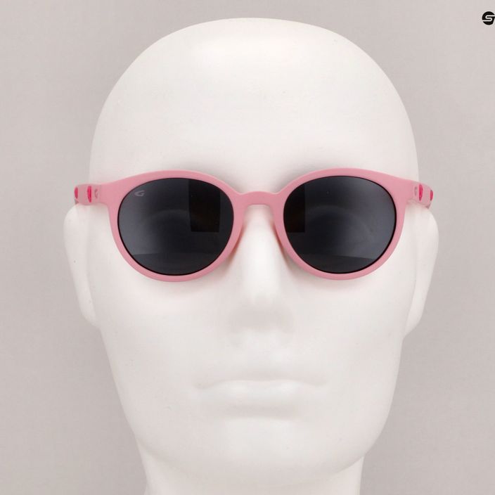 Ochelari de soare pentru copii GOG Margo junior roz mat / fum E968-2P 10