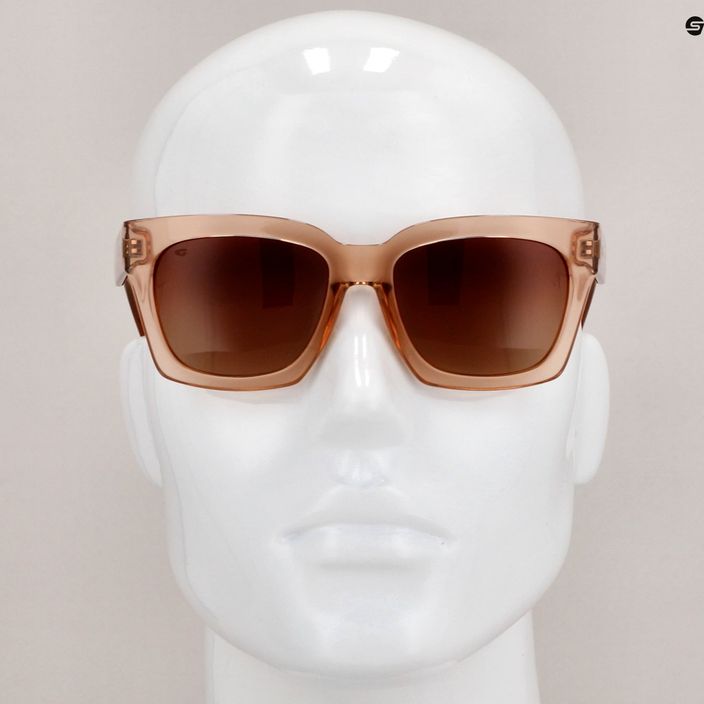Ochelari de soare pentru femei GOG Emily fashion maro cristal / maro gradient E725-2P 10