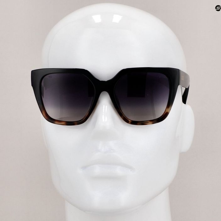 Ochelari de soare pentru femei GOG Hazel fashion negru / maro demi / gradient smoke E808-1P 10