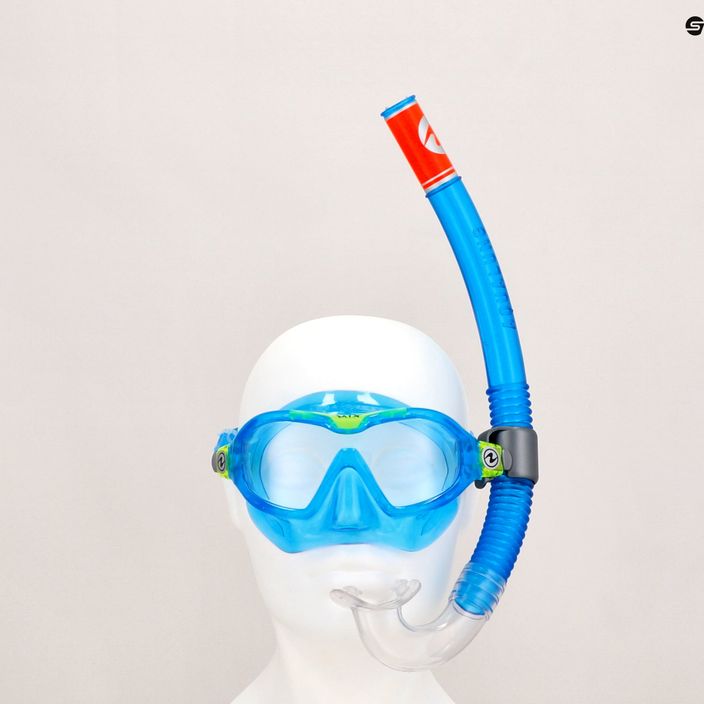 Aqualung Combo Mix.A kit de snorkel pentru copii albastru SC4254131S 12