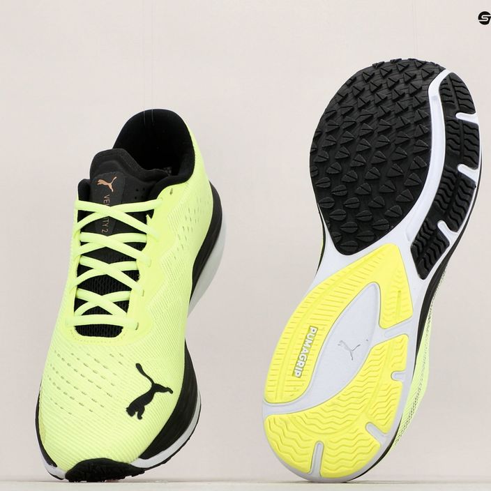 Pantofi de alergare pentru bărbați PUMA Velocity NITRO 2 Run 75 fast yellow/puma black 22