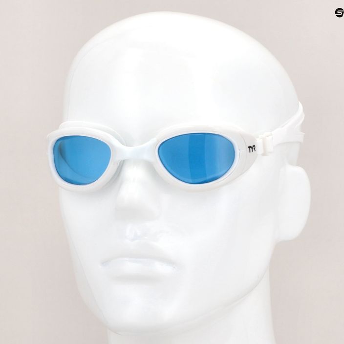 Ochelari de înot TYR Special Ops 2.0 Polarized albi LGSPL2P_100 8