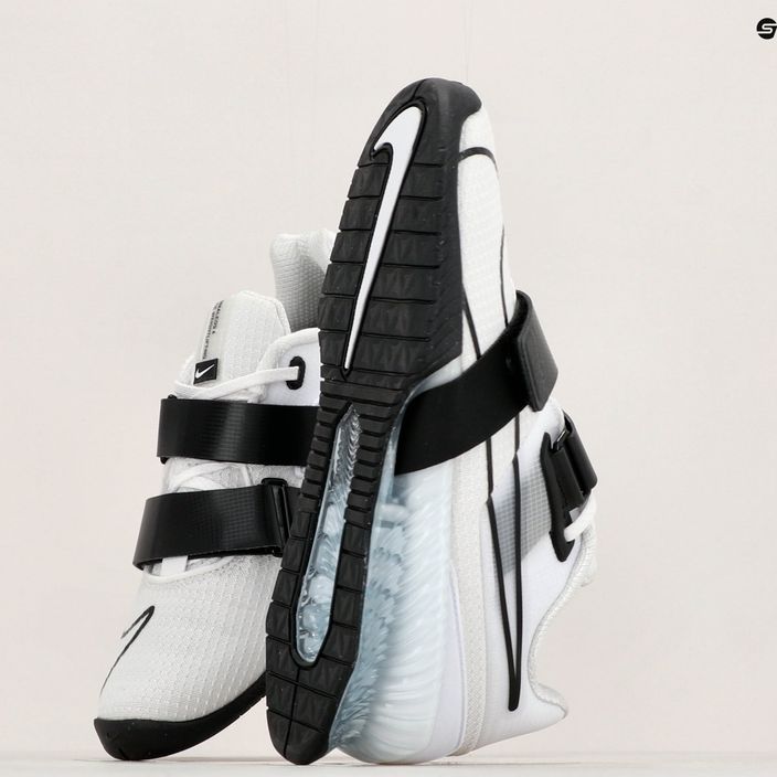 Nike Romaleos 4 alb/negru haltere pantofi de haltere 16
