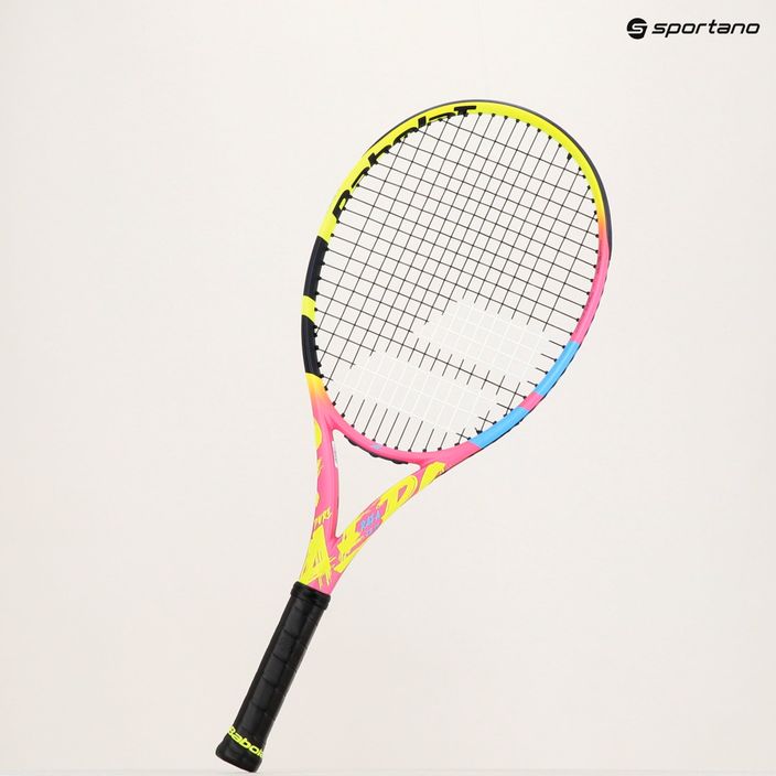 Rachetă de tenis Babolat Pure Aero Rafa 2gen pentru copii galben-roz 140469 9