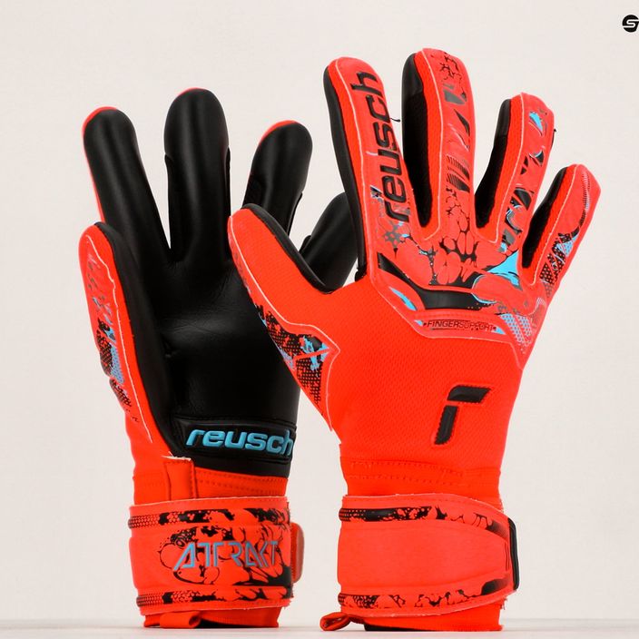 Reusch Attrakt Grip Evolution Mănuși de portar cu suport pentru degete, roșu 5370820-3333 10
