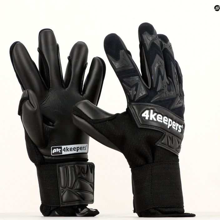 Mănuși de portar 4Keepers Equip Panter Nc negre EQUIPPANC 8