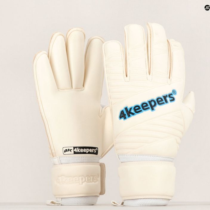 Mănuși de portar 4keepers Retro IV RF albe 4KRETROIVRF 11