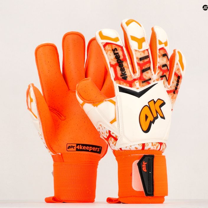 Mănuși de portar pentru copii 4keepers Force V 2.20 RF portocaliu-albe 4663 7