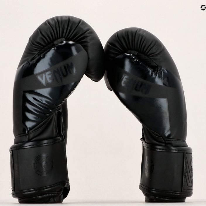 Venum Elite mănuși de box negru 1392 11