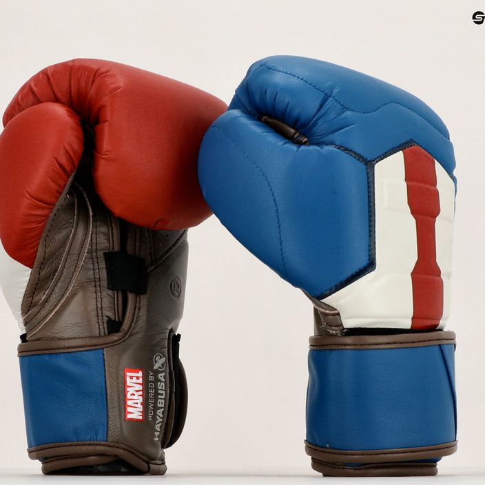 Hayabusa Capitan America mănuși de box albastru MGB-CA 15