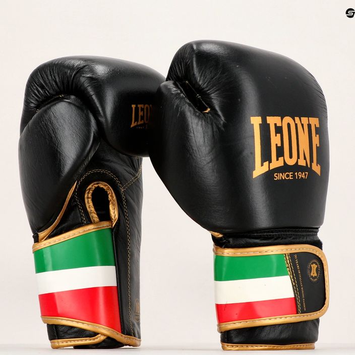 Leone 1947 Italia '47 mănuși de box negru GN039 6