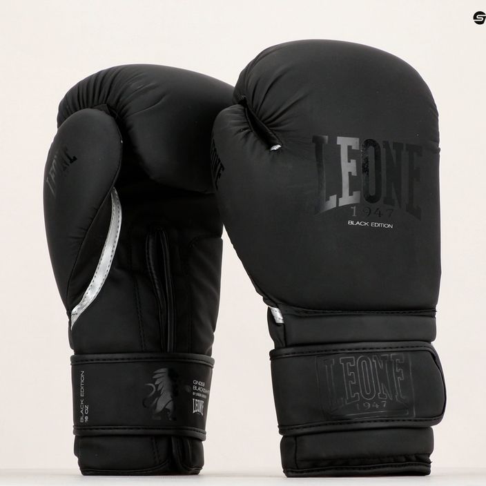 Mănuși de box Leone 1947 Negru și alb negru GN059 13