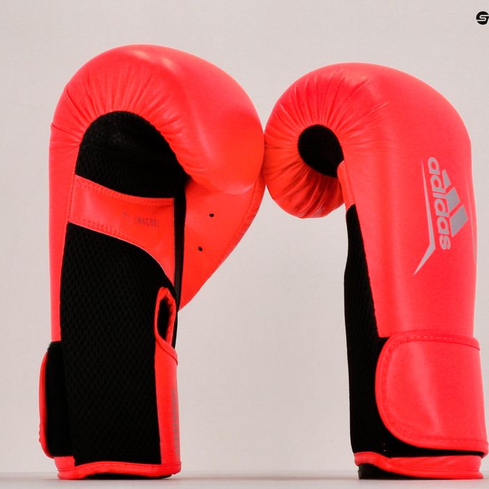 Mănuși de box pentru femei adidas Speed 100 roșu-negre ADISBGW100-40985 11