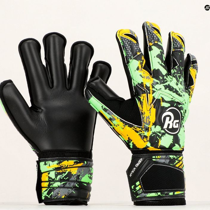 Mănuși de portar RG Aspro 4train negru/verde ASP42107 5